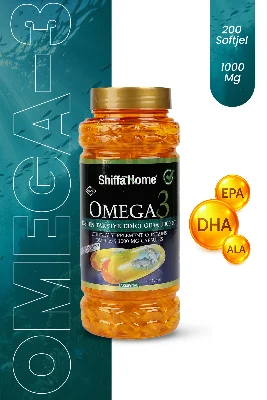 Omega-3 200 Softjel Balık Yağı EPA DHA 1000 mg