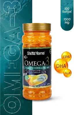 Shiffa Home Omega 3 1000 Mg X 100 Soft Jel