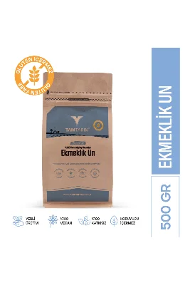 Glutensiz %100 Tam Çiğ Karabuğday Unundan Ekmeklik Un 500 gr