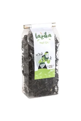 El Yapımı Yeşil Çay 50 g - Katkısız, 2,5 Yaprak, Mayıs Hasadı, Çamlıhemşin