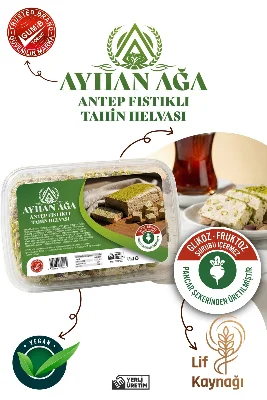Antep Fıstıklı Tahin Helvası glikozsuz 350 gr