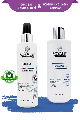 ON-X Saç Spreyi -Horsetail Collagen Şampuan - ON-X Hair Spray -Shampoo