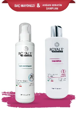 Saç Mayonezi-Argan Keratin Şampuan - Hair Mayonnaise-Shampoo