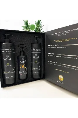 KERATİN 3 LÜ SET - KERATİN PLATİNUM & SAÇ DOPİNGİ SETİ
