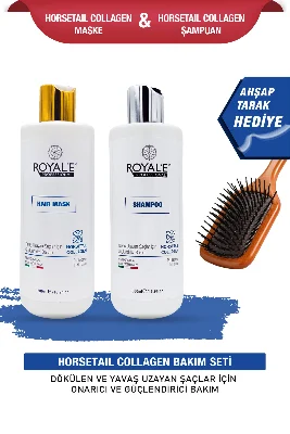 Horsetail Collagen Maske ve Şampuan-500ml -Tarak Hediyeli