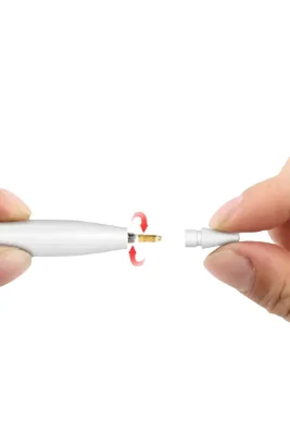 Stylus kalem için kurşun kalem uçları, yedek stylus kalem uçları Beyaz (3 adet)