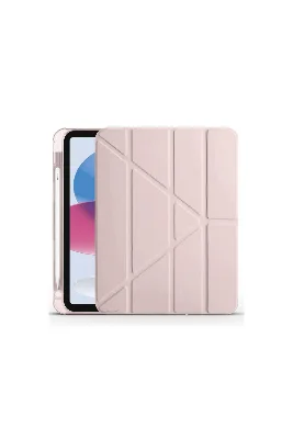 Apple iPad A16 2025 10.9 (11.nesil) Kılıf Kalemlikli Standlı SağlamTablet Kılıfı
