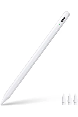 İpad Air Pro Mini 9/10 Nesil Uyumlu Palm Rejection Stylus Hassas Çizim Kalemi 4. Nesil(3 Ad UÇ)