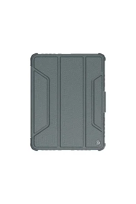 NİLLKİN Apple İpad Air 11inç 2024 Air 4/5.nesil 10.9 Kalemlikli Standlı DüşmeyeDayanıklı Kılıf