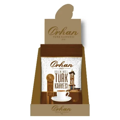 Orhan Öğütülmüş Türk Kahvesi 100 gr (12'li Kutu)