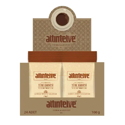 Altıntelve Öğütülmüş Türk Kahvesi 100 gr (24'lü Kutu)