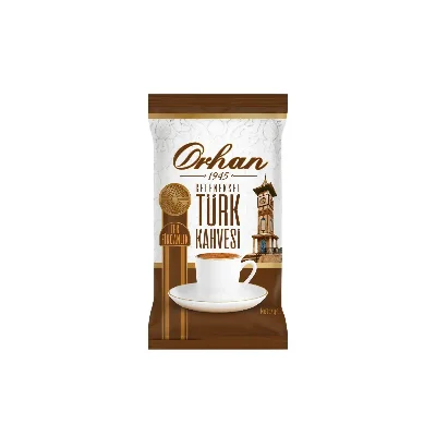 Orhan Öğütülmüş Tek İçimlik Türk Kahvesi 7 gr (24'lü Kutu)