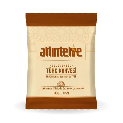 Altıntelve Türk Kahvesi 100 gr – Geleneksel Öğütülmüş Türk Kahvesi