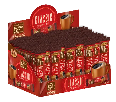 CoffeeBeanBox Classic Granül Kahve 2 gr (100'lü Kutu)