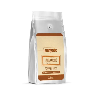 Altıntelve Kavrulmuş Çekirdek Türk Kahvesi 2,5 Kg (Çekirdek - Öğütülmemiş)