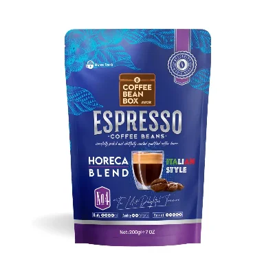 CoffeeBeanBox Horeca Blend Espresso Çekirdek Kahve 200 g – Italian Style (Moka Pot İçin Öğütülmüş)