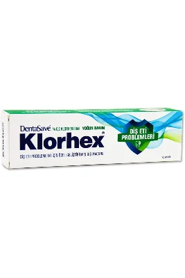 zkra shop DENTAS KLORHEX DİŞ MACUNU 75 ML - %0,2 YOĞUN BAKIM & DİŞ ETİ PROBLEMLERİ 1053162