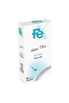 Nano Thin En Ince Prezervatif 12'li (Condom) * 3 Paket