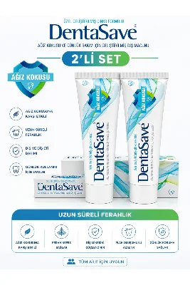 Çinko Günlük Bakım Diş Macunu 75 ml 2li Set