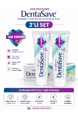 Cistus Ekstreli Günlük Koruma Diş Macunu 2li
