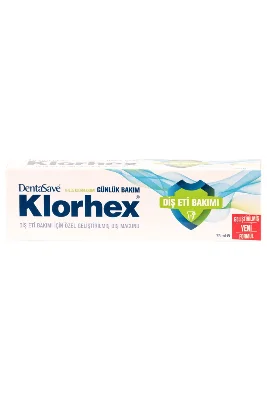 Klorhex Günlük Bakım Diş Macunu 75 ml