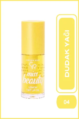 Miss Beauty Tint Lip Oil 02 Cherry Renklendirici Dudak Yağı Limon Yağı & Jojoba 6 ml