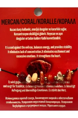 Mercan İpli Bİleklik