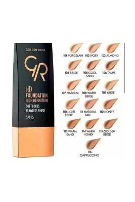 Fondöten - HD Foundation High Definition 109 Nude 8691190832599