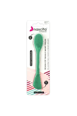 Silikon Yüz Yıkama ve Maske Fırçası - Yeşil