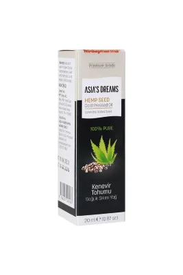 Kenevir Tohumu Soğuk Sıkım Yağ 20ml