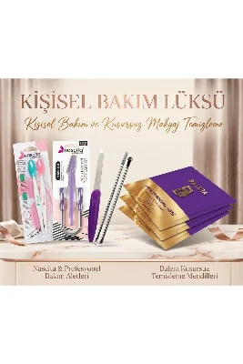 Silikon Siyah Nokta Fırçası + Akne Temizleyici Set + Yüz Bakım Seti + Tırnak Törpüsü