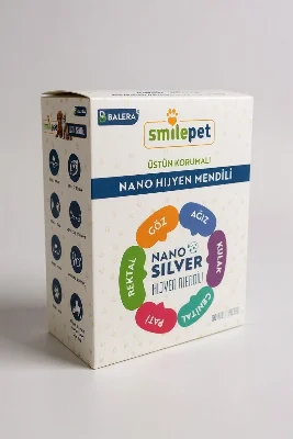 Evcil Hayvan Günlük Nano Hijyenik Mendil 30Lu