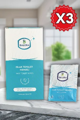 Islak Tuvalet Mendili 90 Adet **Tekli Özel Ambalaj**