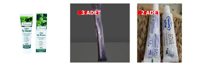 Spumy Tekli Diş Fırçası (Orta Sert) Kapaklı (3 Adet) + Naturalive Doğal Diş Macunu 140 Gr + Spumy Karanfilli Diş Macunu 33 Ml (2 Adet)