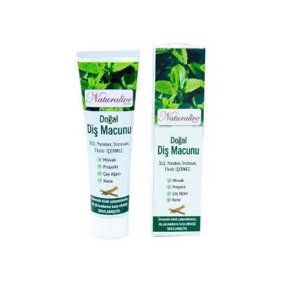 Naturalive Doğal Diş Macunu 140 Gr