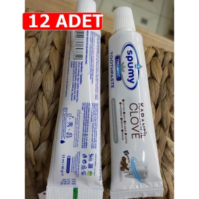 [Kampanya] 12 Al 10 Öde - Spumy Karanfilli Diş Macunu 33 Ml (12 Adet)