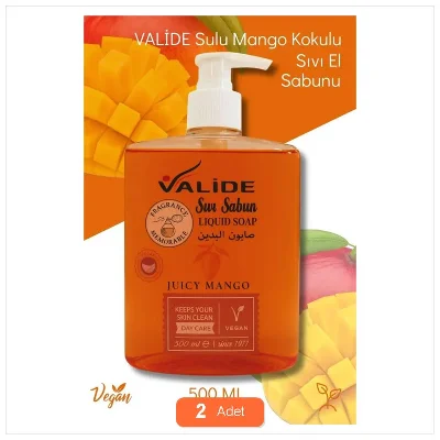 Valide Sıvı Sabun Sweet Peaches 500 Ml (2 Adet)