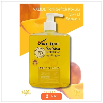 [Kampanya] Valide Sıvı Sabun Mango 500 Ml (2 Adet)