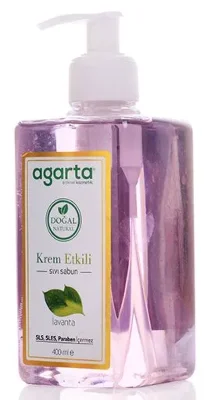 Agarta Doğal Sıvı Sabun Lavanta 400 Ml