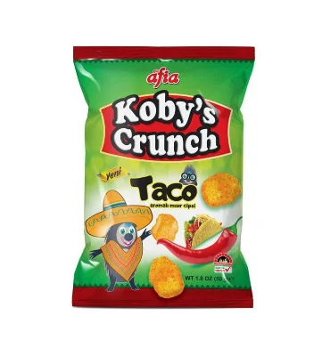 Afia Koby's Crunch Taco Aromalı Mısır Cips 50 Gr