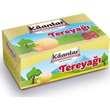 Kaanlar Paket Tereyağı 250 Gr
