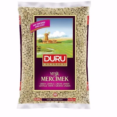 Duru Yeşil Mercimek 1000 Gr