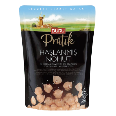 Duru Pratik Haşlanmış Nohut 400 Gr