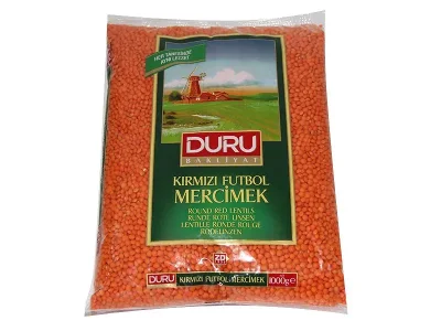 Duru Kırmızı Mercimek 1 Kg