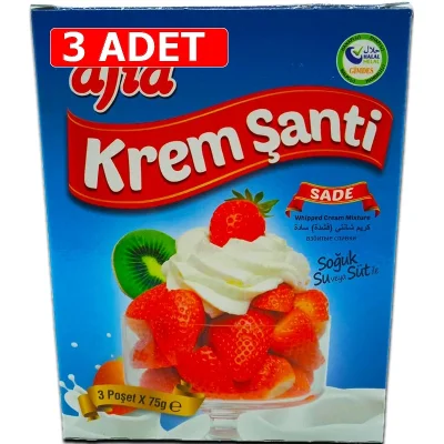 [Kampanya] Afia Krem Şanti Sade 75 Gr (3'lü Paket) (3 Adet)