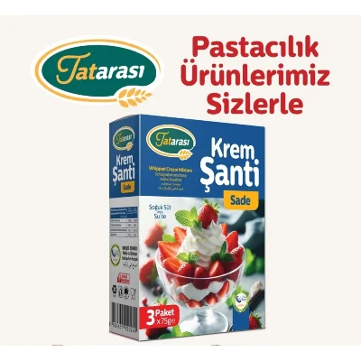 Tatarası Krem Şanti 3x75 Gr