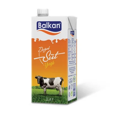 Balkan Tam Yağlı Uht Süt 1 Lt