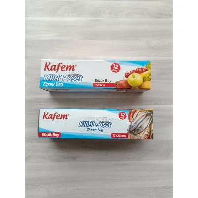 Buzdolabı Poşeti Küçük Kilitli (12'li Paket)