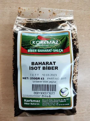 Korkmaz Ömer İsot Biber 250 Gr