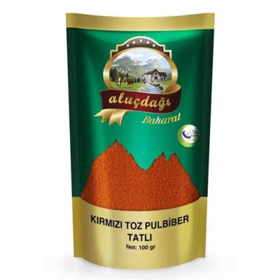 Aluçdağı Kırmızı Toz Biber Tatlı 100 Gr